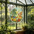 thumbnail image 4 of Acrylic Jigsaw Puzzle Suncatcher-Galactic Colorful Birds, Stained Glass Window Hanging, Home Decor Creative Mom Gifts, Birthday Gifts for Women,Wife, Sisters, Aunt, Besties 7.4in, 4 of 5