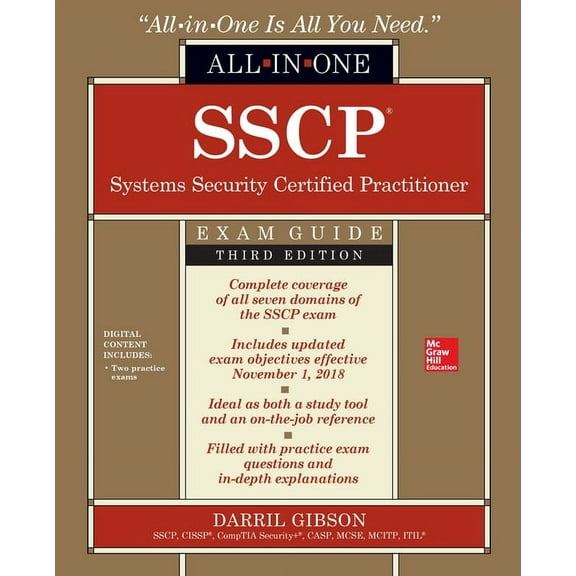 Sscp Systems Security Certified Practitioner All-In-One Exam Guide, Third Edition, (Paperback)