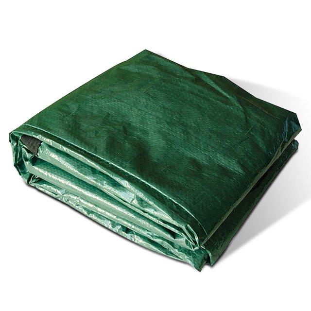 Yuarrent Bolsa de árbol de Navidad Artificial, contenedor de almacenamiento de , organizador de decoración, impermeable, a prueba de polvo, Almacenamiento y organización del hogar Verde 135x34x68cm