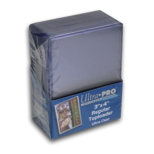 40 Count Ultra Pro Super Thick 120pt Toploader Card Holders Great For Relics 
