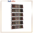 thumbnail image 1 of Auledio 2 Pack 3 Tier Spice Rack Wall-Mount Shelf Storage Holder for Kitchen Pantry Door (Black), 1 of 7
