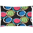 thumbnail image 4 of Juego de Ropa de Cama ABPHQTO 3 Piezas Funda de Edredón Verde Azul Rojo Doble con 2 Fundas de Almohada, 4 of 4