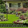 thumbnail image 3 of Fake Owl Decoy to Scare Away Birds, Rotating Heads Sculpture, Natural Enemy Plastic Statue, Pigeon Deterrent,2Pcs(A), 3 of 5