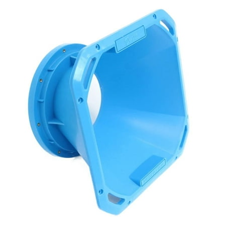 6.5-in Speaker Despacito Midrange Diffuser Horn with Exponential Flare in Blue - image 4