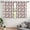 Boston Terrier and, variant on Dog Paw Print Rainbow Chevron Pattern Blackout Curtains,Triple Weaved Fabric,Thermal Insulated,Room Darkening,Grommet Top,2 Panels,42x45in(107x114cm)