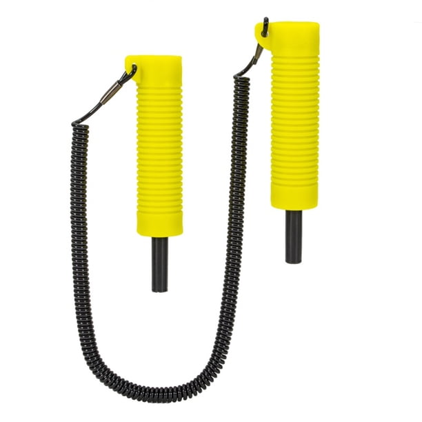 Soidarity Púas de pesca en hielo retráctiles, empuñadura de pez elástica, superficie de agua de invierno, rotura de golpes con mango antideslizante, Pescar Soidarity OD027596-00