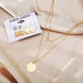 thumbnail image 3 of 5PCS Necklace Earrings Set Creative Round Pendant Necklace Stud Earring Set, 3 of 10