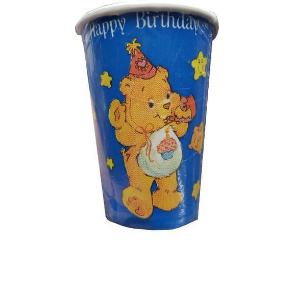 Care Bears Vintage Blue 9oz Paper Cups (8ct)