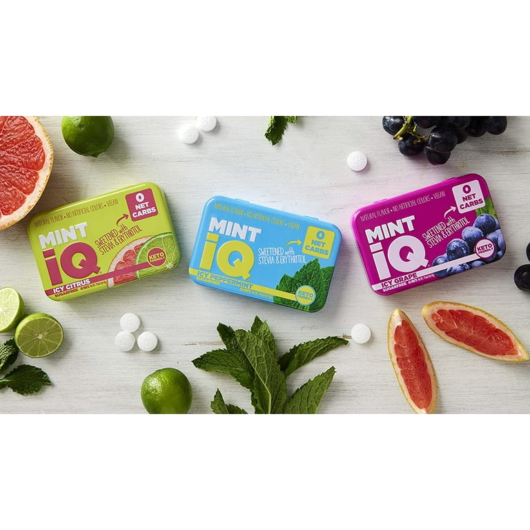 Big Sky MINT iQ Icy Peppermint Mint Candy Keto Friendly, Vegan 6