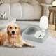 thumbnail image 2 of Comedero y bebedero para mascotas, reforzado para evitar vuelcos, juego de comida para gatos, comedero con depósito de agua para perros, comedero para gatos, 2 of 6