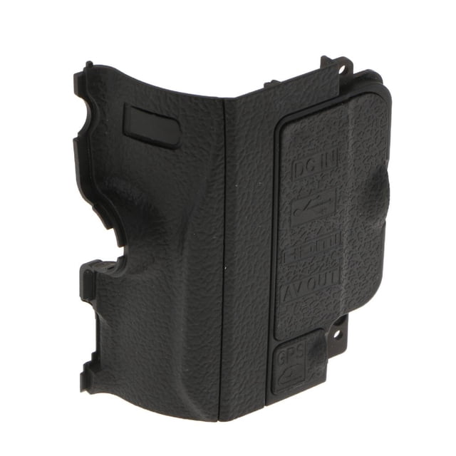 Reemplazo De De Goma Del Terminal De La Interfaz De USB AV OUT Para D90 DSLR CUTICAT Piel de goma de la cubierta de la puerta del polvo