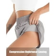 thumbnail image 4 of Women's Sport Running Shorts,Quick Dry Workout Athletic Gym Yoga Shorts, 4 of 6
