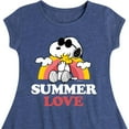 thumbnail image 3 of Peanuts - Summer Love - Toddler and Youth Girls Fit And Flare Dress, 3 of 5