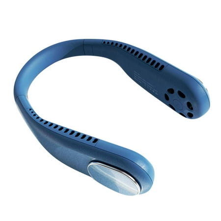 

Akklian Portable Neck Fan Leafless Hanging Neck-Fan Comfortable Cooling-Neckband Electric Mini Fan
