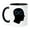 Black/White, variant on 3drose, Think About Science – Infinity in Your Mind – Blue Infinity Symbol, 15oz Mug