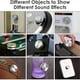 thumbnail image 3 of Portable Mini Bluetooth Speaker Turns Anything Into A Speaker Wireless Bone Conduction Induction Vibration (Silver)., 3 of 5