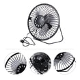 thumbnail image 4 of Ventilador portátil de escritorio USB, mini ventilador de escritorio silencioso, ventilador giratorio de 360° para el hogar, 4 of 6