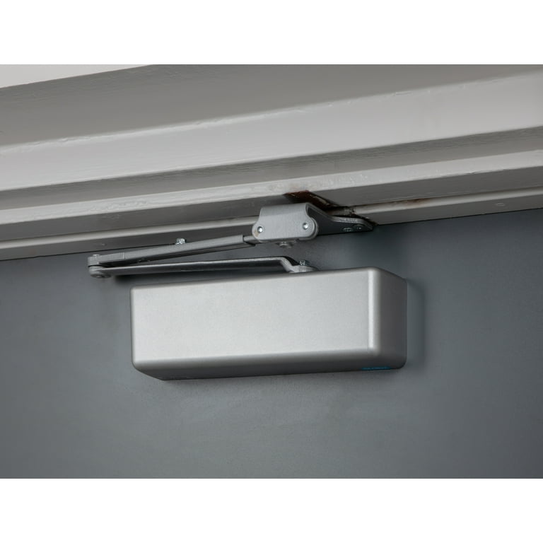 Heavy Duty ADA Commercial Door Closer with Cush-N-Stop Arm in Aluminum - Sizes 1-6 Heavy Duty ADA Commercial Door Closer with Cush-N-Stop Arm in Aluminum - Sizes 1-6
