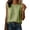 Green, variant on Women's Sleeveless Tank Tops Summer Cotton Linen Button Decor Side Slit Casual Loose Vests by Yigetop Green L