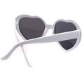 thumbnail image 2 of GHSDFBB Lunettes de Soleil Rétro Mode Femme Surdimensionnées en Forme de Cœur Mignonnes UV400, 2 of 6