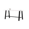 thumbnail image 2 of KFI Studios Midtown 7' x 3' Bar Table, Maple, 2 of 2