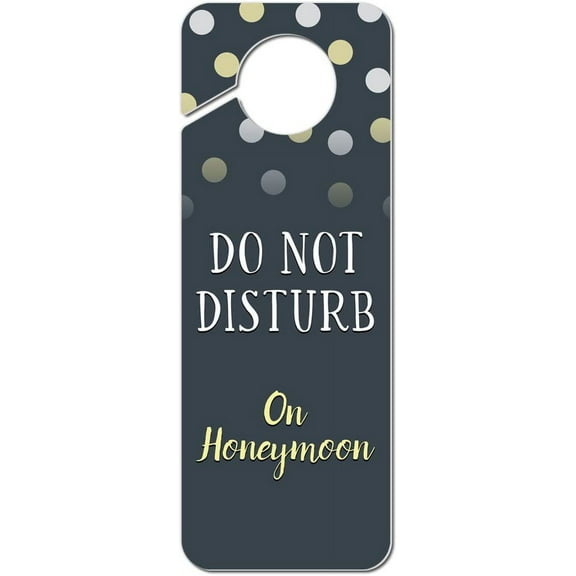 Do Not Disturb Raid in Progress Gaming Headset Plastic Door Knob Hanger Sign