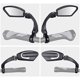thumbnail image 1 of Espejo para bicicleta Control de rotación de 360° Espejo para bicicleta Manillar giratorio ajustable con tira reflectante Espejo de acero inoxidable para bicicletas, bicicletas de montaña (izquierda) ACTIVE Biensenido a ACTIVE, 1 of 4