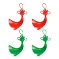 thumbnail image 1 of FloreceBien Borlas hechas a mano Nudos chinos Nudos de la suerte para atraer la riqueza, 1 of 5