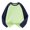 Green, variant on GiLiling Boys Girls Cotton Raglan Patchwork Sweatshirts, Striped Long Sleeve Crewneck Tees, Oversized Lined Pullover for Kids Winter Casual Outfits