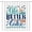White/Blue, variant on Rustic Lake Cabin Shower Curtain Relax Inspirational Quotes Motivation Words Vintage Wooden Board Barn Door Plank Farmhouse Country Lodge Camping Decor Fabric Bath Curtain with Hook