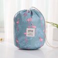 thumbnail image 3 of Makeup Pouch Drawstring Portable Multipurpose Toiletry Bag Cosmetic Pouch, 3 of 10