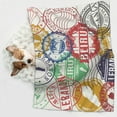 thumbnail image 6 of Pofeuu Travel Stamp Print Puppy Blanket,Dog Blankets,Pet Blanket Cozy Cat Blankets for Indoor Cats, Fuzzy Pet Blanket for Kitten Doggy Dog Blankets-, 6 of 8