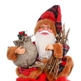 thumbnail image 3 of Estatuilla Noel de Navidad, Muñeco Noel lele Sentada de Navidad , type-b Tipo B Macarena Juguetes de soporte de muñeca de Santa Claus, 3 of 3