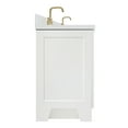 thumbnail image 3 of Ariel Taylor 66 Inch Double Oval Sink Bathroom Vanity With Carrara White Quartz Countertop 1.5 Edge In White, 3 of 11