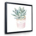 thumbnail image 3 of Designart 'Succulent and Cactus House Plants II' Farmhouse Framed Canvas Wall Art Print, 3 of 5