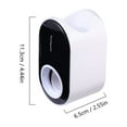 thumbnail image 4 of MasteelfCA 1pc Bathroom Wall Mounted Punch Free Toothpaste Storage Rack Squeezer Black, 4 of 8