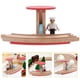 thumbnail image 5 of Wooden Railway Road Block for Kids Play 4Pcs Assorted Color Toy Set, 5 of 5