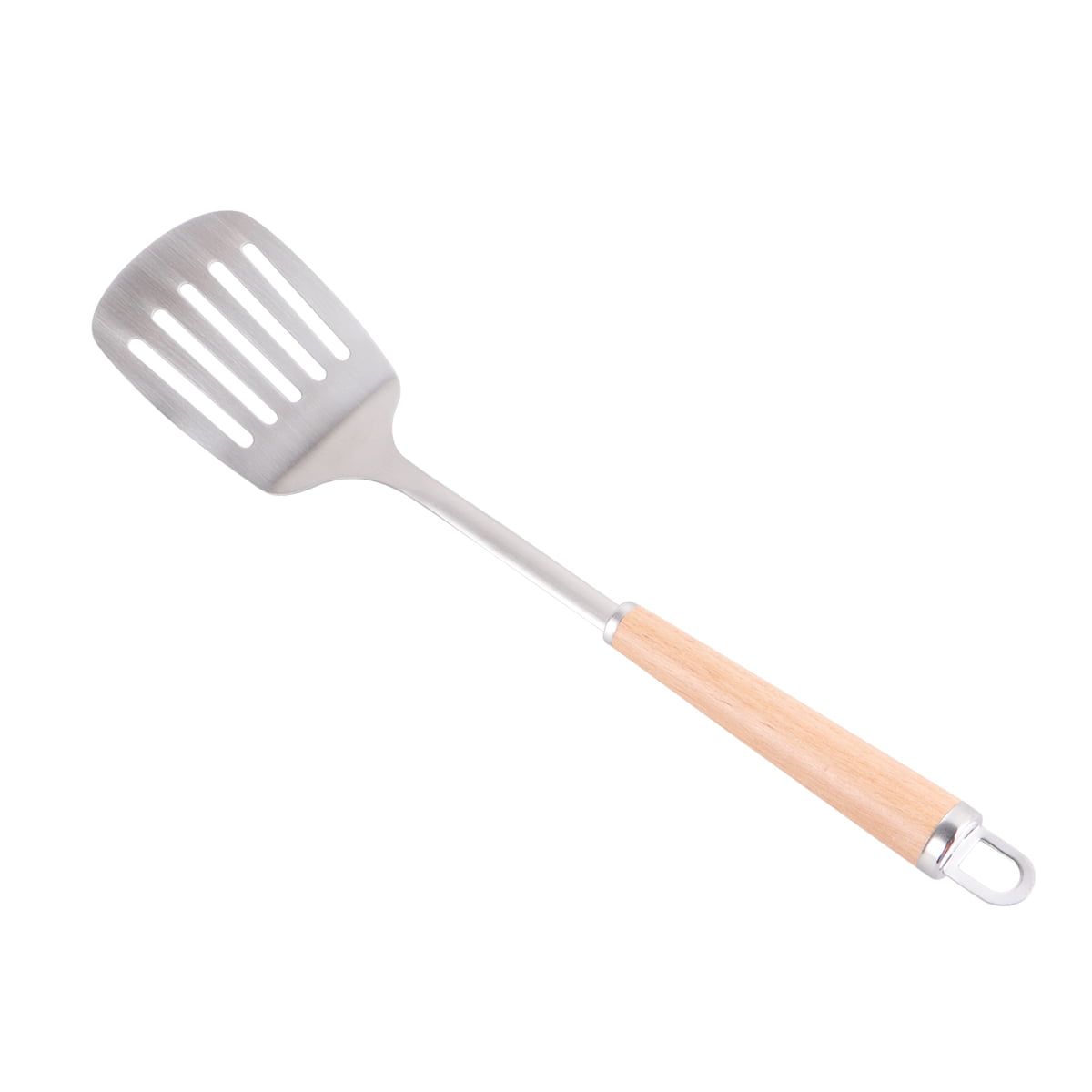 Newness 304 Stainless Steel Slotted Turner Spatula, Professional
