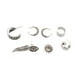 thumbnail image 3 of 7pcs Bohemio Mujeres Stud Ear Cuff Cartílago Y No Clip Set, 3 of 9