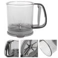 thumbnail image 3 of Handheld Flour Sifter Stainless Steel Flour Mesh Sifter Manual Flour Sifter Sieve Kitchen Flour Sifter, 3 of 8