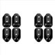 thumbnail image 1 of 8 Abrazaderas de Cuerda de 5/8 Pulgadas, Grandes, Reutilizables, de Plástico Negro, Aptas para Cuerdas de Nailon de 11 A 12 mm, 1 of 7