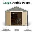 thumbnail image 5 of Little Cottage Co. 10x12 Value Gable Shed, Outdoor Wood Storage Do-It-Yourself Precut Kit, 5 of 13