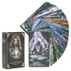 thumbnail image 1 of 78 piezas/caja de cartas del Tarot de la Sabiduría Elemental, juego interactivo de papel artístico para fiestas de adultos., 1 of 14