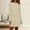 Beige, variant on VISALY Women's Knit Dress Round Neck Casual Tunic Dress Slimming Fitted Dress Fall Trendy Elegant Dresses for Women Long Sleeve Crew Neck Soft Pullover Dress Basic Knit Sweater Dress Beige L