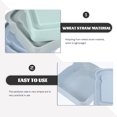 thumbnail image 3 of SKISUNO 5Pcs Sandwich Storage Containers Wheat Straw Snack Storage for Outdoor Families, 3 of 8