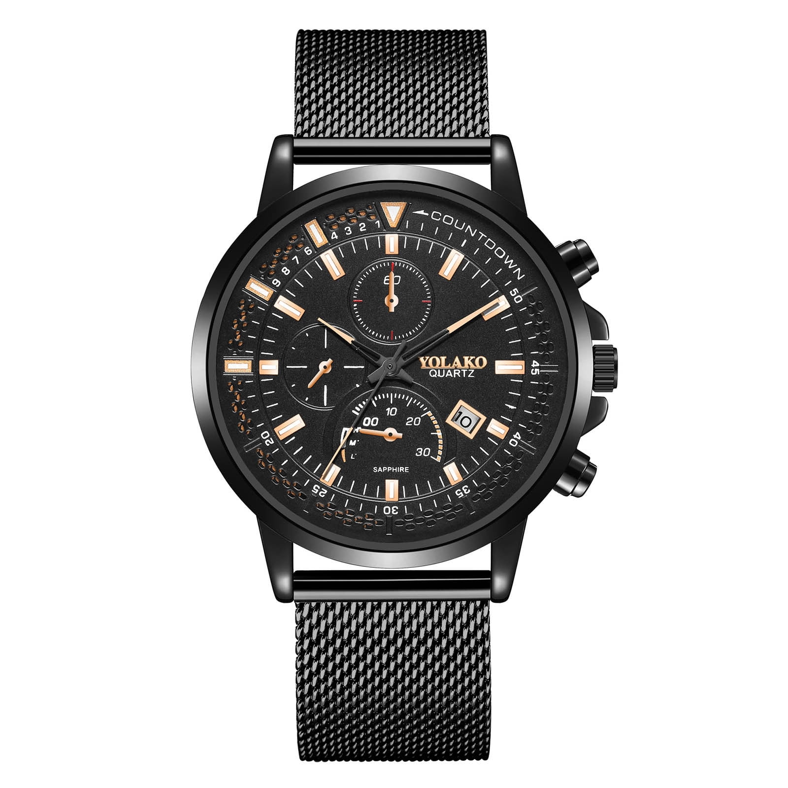 Jewelry On Clearance New Fashion Belt Watch Men'S Leisure Quartz