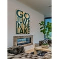 thumbnail image 4 of Marmont Hill 'Go Jump Blue' Textual Art on Natural Pine Wood, 4 of 5