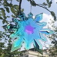 thumbnail image 2 of Viento De Copo De Nieve Para Árbol De Navidad, Carillón De Viento Colgante De Estilo Navideño De Metal Giratorio Para Decoración De Navidad Al Aire Libre Sweethay HA041295-03, 2 of 6