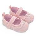 thumbnail image 5 of Zwiiyzr 2024 Baby Girls Sandals Infant Toddler Shoes Round Toe Slip On Summer Outside Wear Non-Slip Breathable Sandals 6-12 Months Pink, 5 of 6