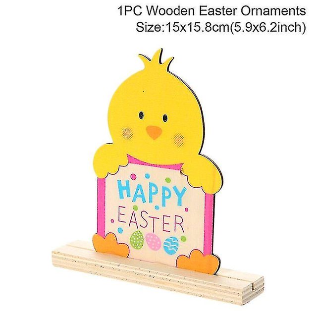 2021 Decoraciones felices adornos de madera de conejo para adornos de fiesta para wielkanoc esquí esquí Gafas de esquí